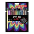 18 feutres STABILO Pen 68 Arty pointe moyenne